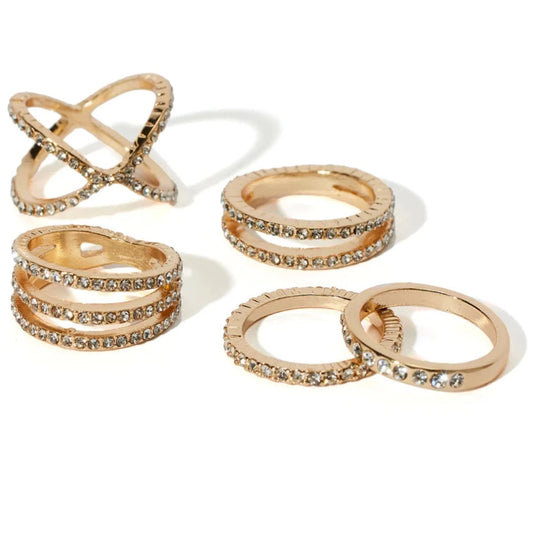 FOR HER HAWAI SET RINGS - ROSE GOLD