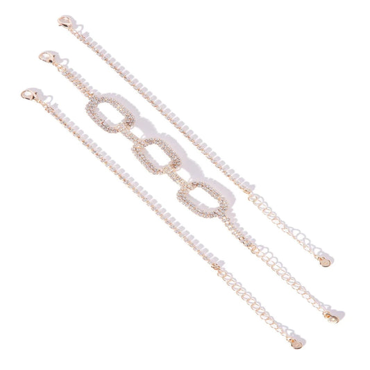 FOR HER PARIS BRACELET SET - ROSE GOLD