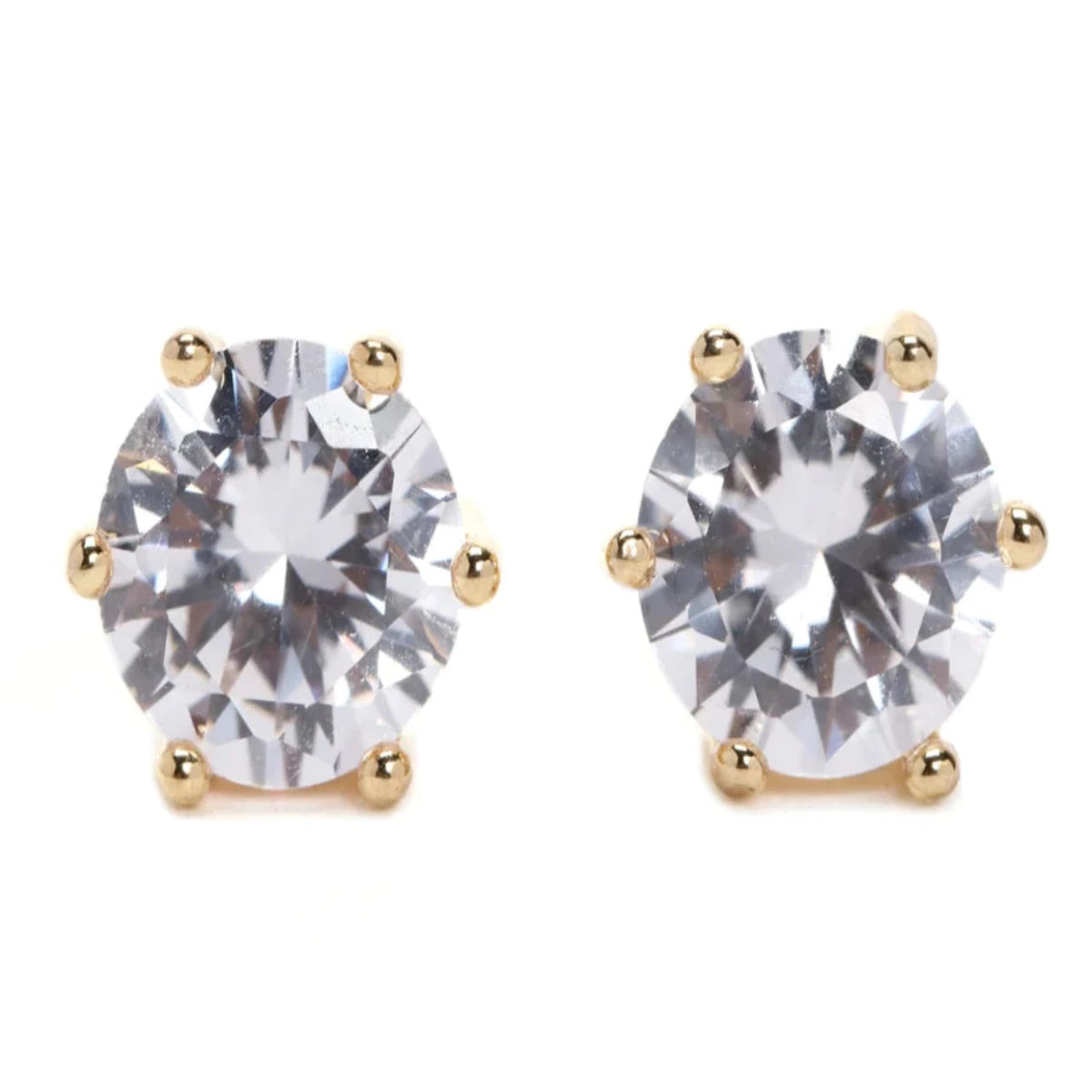 FOR HER STUD DIAMOND EARRINGS - WHITE GOLD
