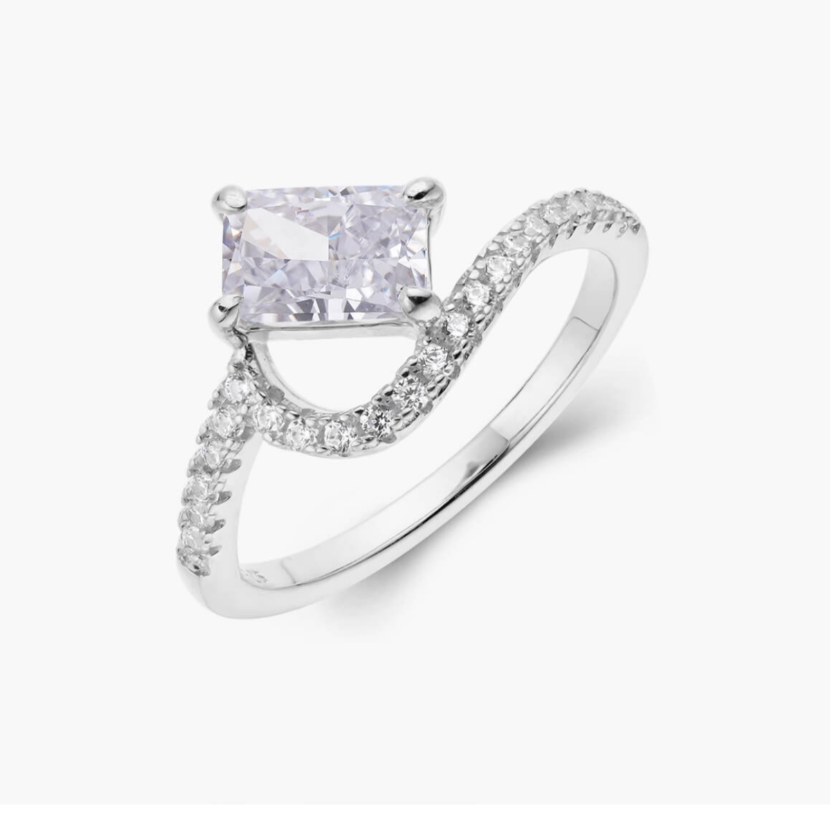 FOR HER ROJA RING - WHITE GOLD