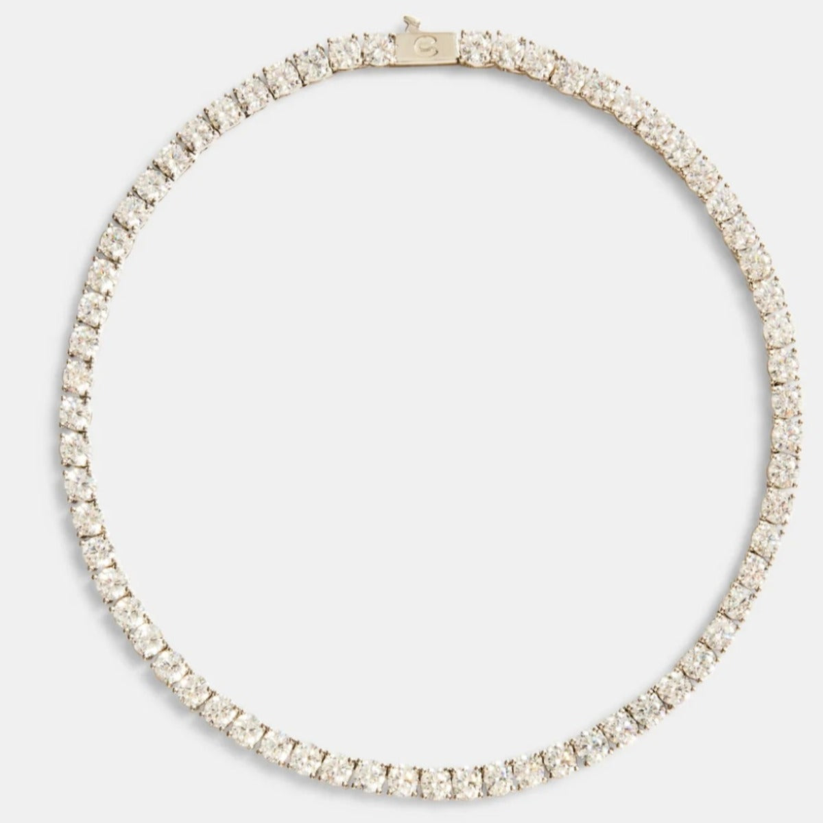 FOR HER 5MM TENNIS CHAIN - WHITE GOLD