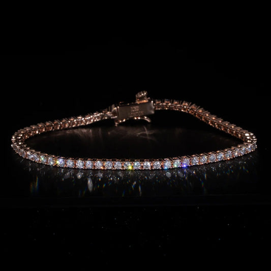 MICRO TENNIS BRACELET - ROSE GOLD
