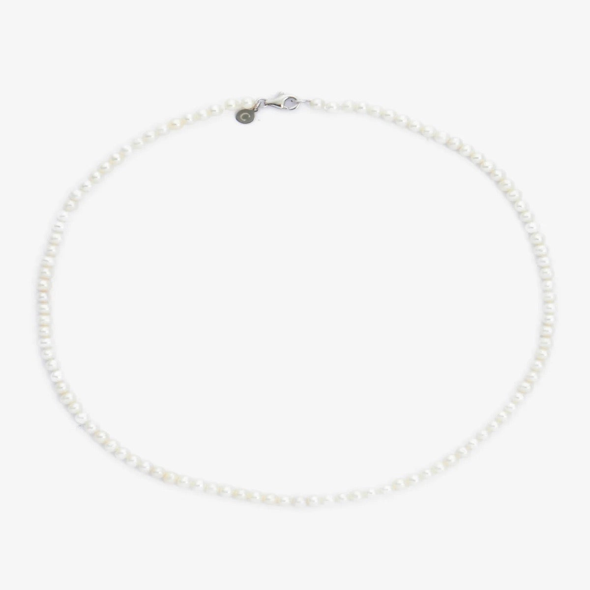 FOR HER 3MM PEARL BRACELET + 4MM PEARL NECKLACE BUNDLE